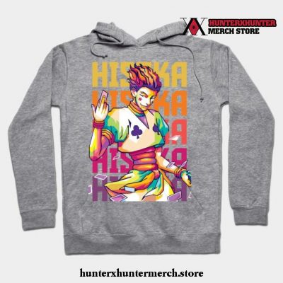 Hisoka Colorful Hoodie Gray / S