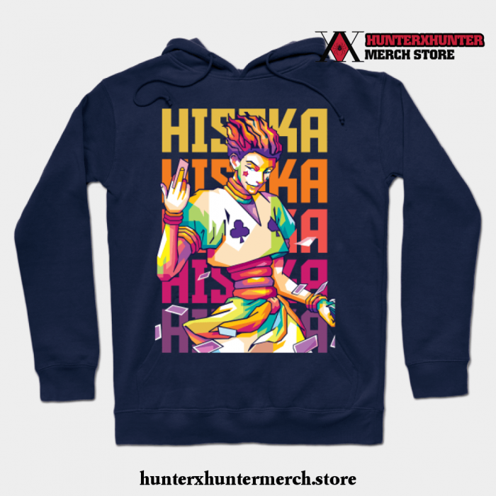 Hisoka Colorful Hoodie Navy Blue / S