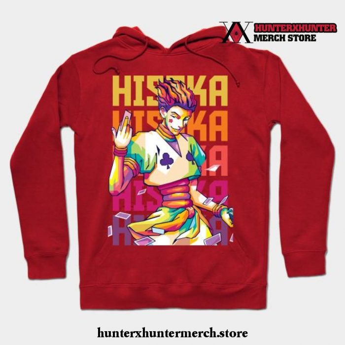 Hisoka Colorful Hoodie Red / S