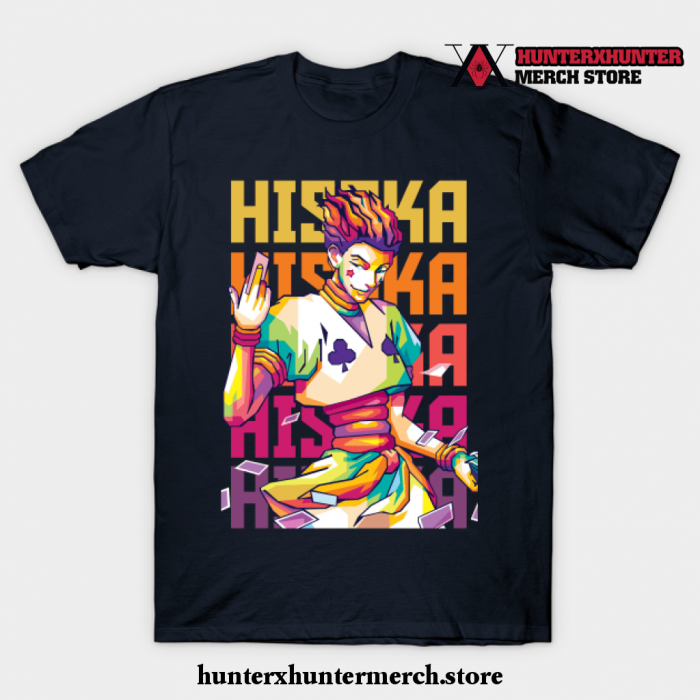 Hisoka Colorful T-Shirt Navy Blue / S