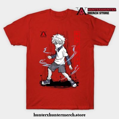 Hisoka Colorful T-Shirt Red / S