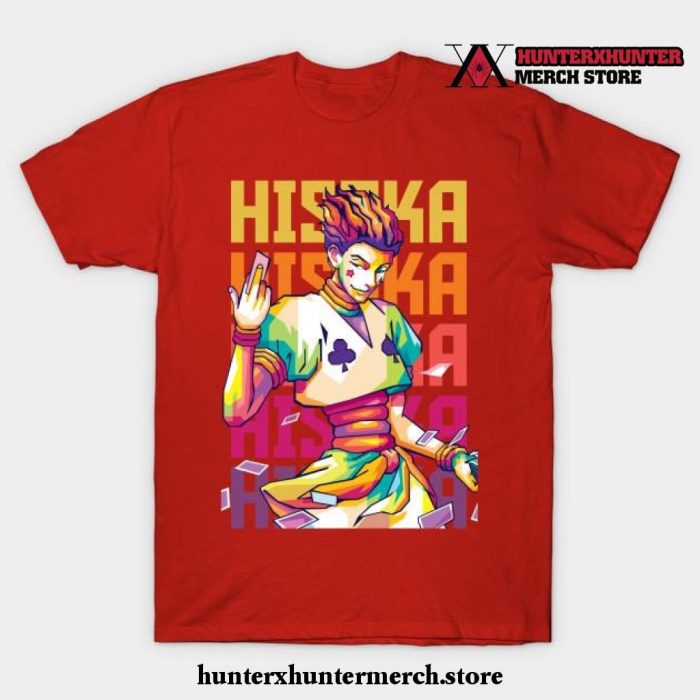 Hisoka Colorful T-Shirt Red / S