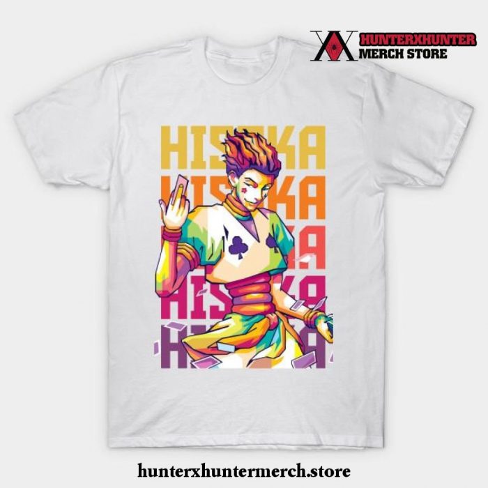 Hisoka Colorful T-Shirt White / S