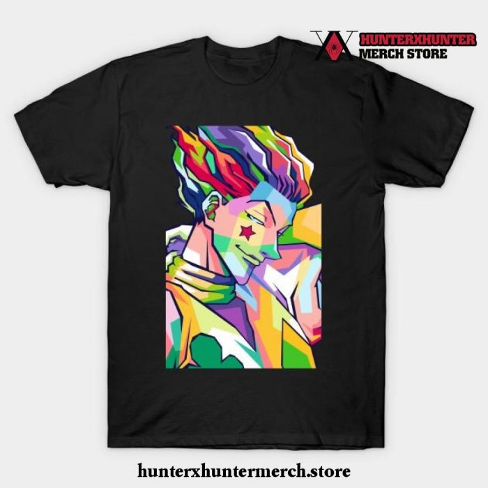 Hisoka Hunter Pop Art T-Shirt Black / S