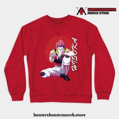 Hisoka- Hunter X Crewneck Red Moon Sweatshirt / S
