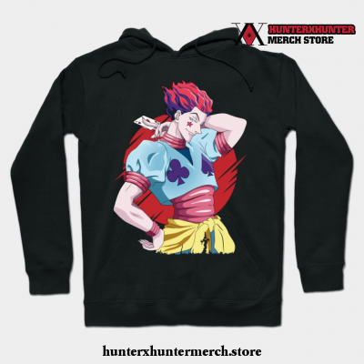 Hisoka Hunter X Hoodie Black / S