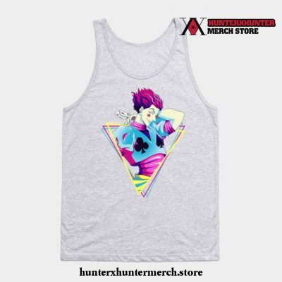 Hisoka Hunterxhunter - Retro Tank Top Gray / S