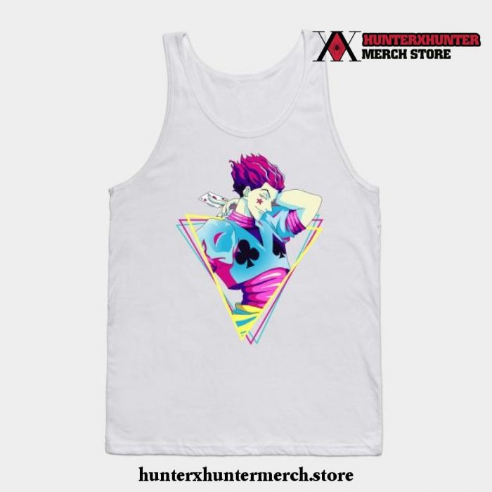 Hisoka Hunterxhunter - Retro Tank Top White / S