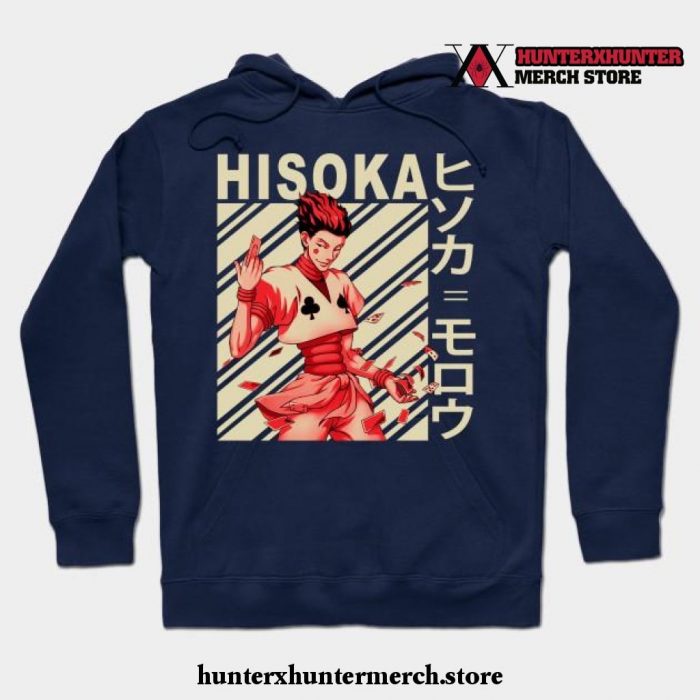 Hisoka Morow Fashion Hoodie Navy Blue / S