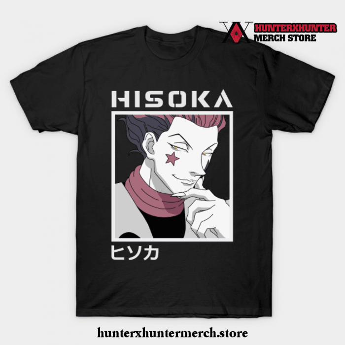 Hisoka Morow H_H T-Shirt Black / S