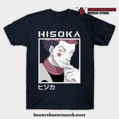 Hisoka Morow H_H T-Shirt Navy Blue / S
