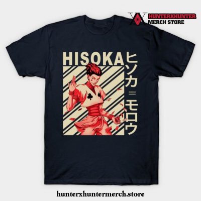 Hisoka Morrow T-Shirt Navy Blue / S