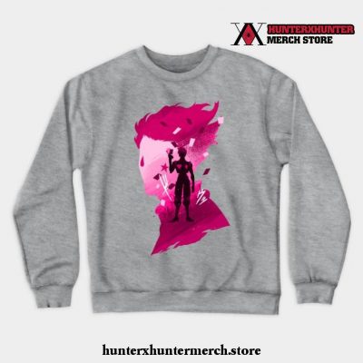 Hisoka-Pop Crewneck Sweatshirt Red / S