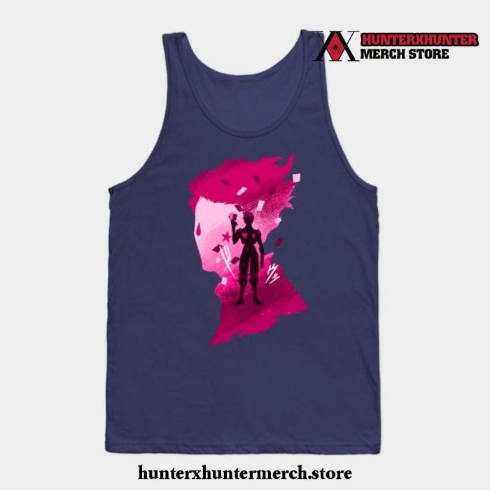 Hisoka-Pop Tank Top Navy Blue / S