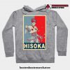 Hisoka Poster Hoodie Gray / S