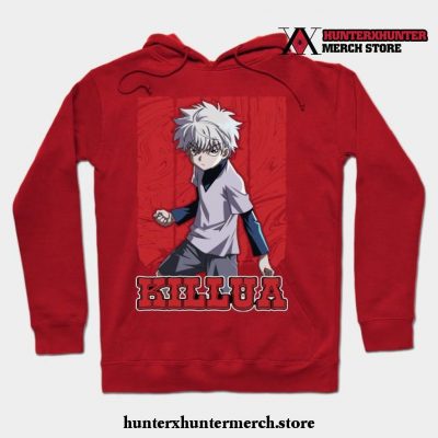 Hunter X Hunter-Killua Hoodie Red / S