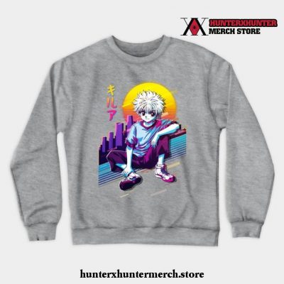 Hunter X Killua Zoldyck Crewneck Sweatshirt Gray / S