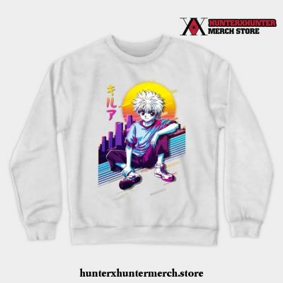 Hunter X Killua Zoldyck Crewneck Sweatshirt White / S