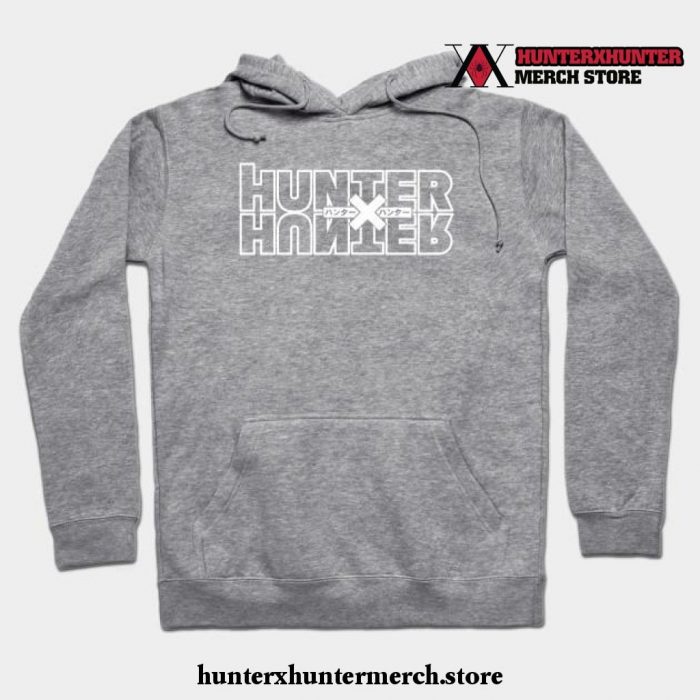 Hunter X Logo Hoodie Gray / S