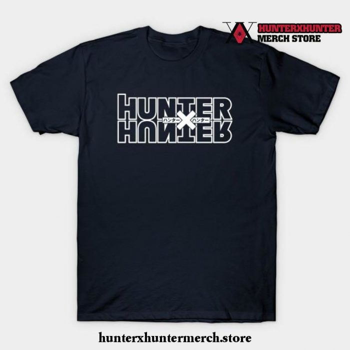 Hunter X Logo T-Shirt Navy Blue / S