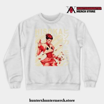 Hxh Hisoka Morrow Crewneck Sweatshirt White / S