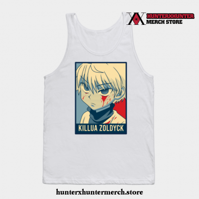 Hxh Killua Zoldyck Tank Top White / S