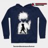 Killua Zoldyck Art Hoodie Navy Blue / S