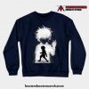 Killua Zoldyck Crewneck Art Sweatshirt Navy Blue / S