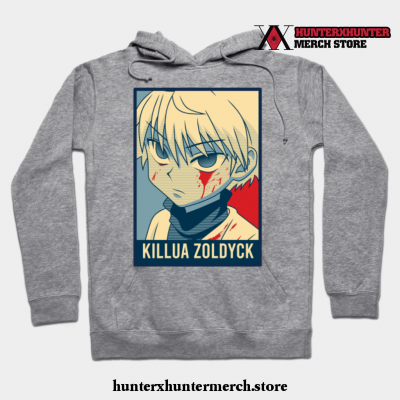 Killua Zoldyck Hoodie Gray / S