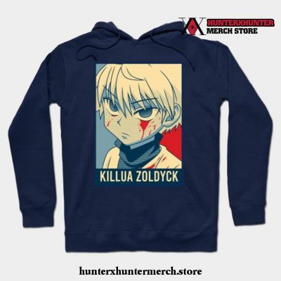 Killua Zoldyck Hoodie Navy Blue / S