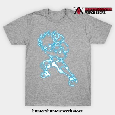 Killua Zoldyck - Hunter X T-Shirt Gray / S