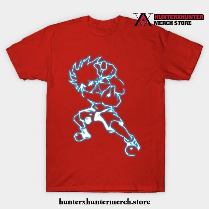 Killua Zoldyck - Hunter X T-Shirt Red / S