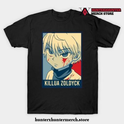 Killua Zoldyck T-Shirt Black / S