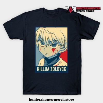 Killua Zoldyck T-Shirt Navy Blue / S