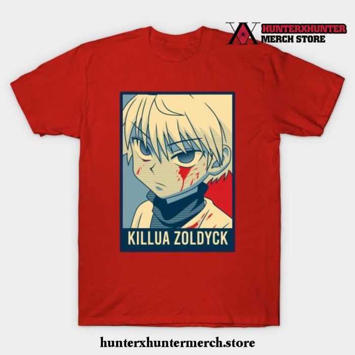 Killua Zoldyck T-Shirt Red / S