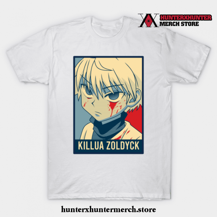 Killua Zoldyck T-Shirt White / S