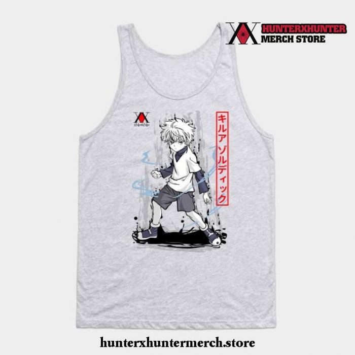 Killua Zoldyck Tank Top Gray / S