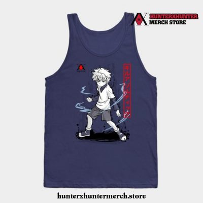 Killua Zoldyck Tank Top Navy Blue / S