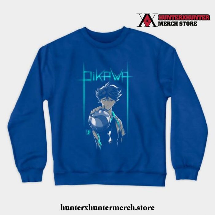 Oikawa Crewneck Sweatshirt Blue / S