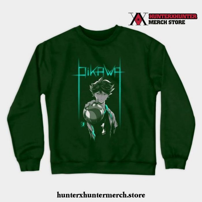 Oikawa Crewneck Sweatshirt Green / S