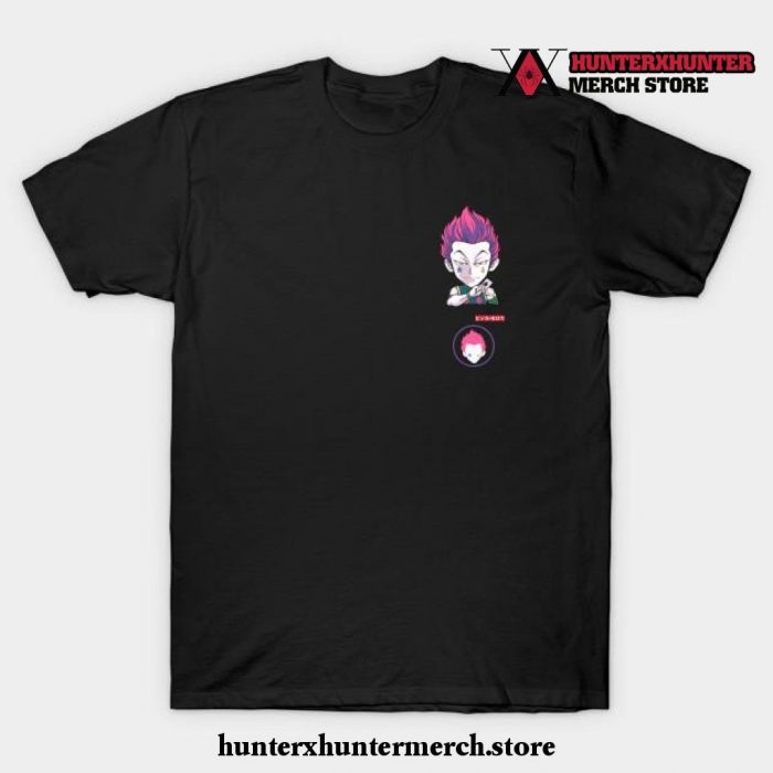 Pocket Chibi Hisoka Morow T-Shirt Black / S