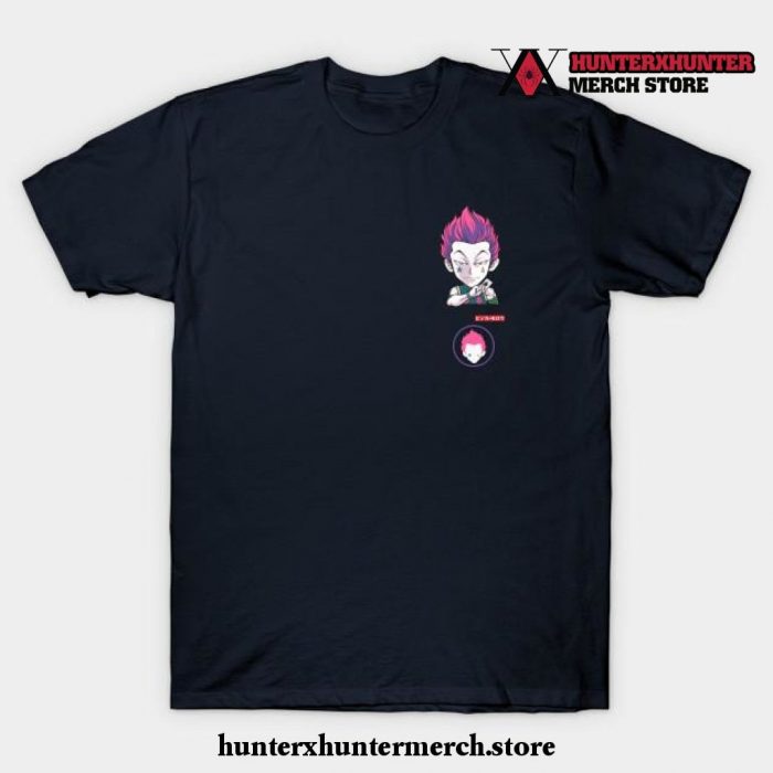 Pocket Chibi Hisoka Morow T-Shirt Navy Blue / S