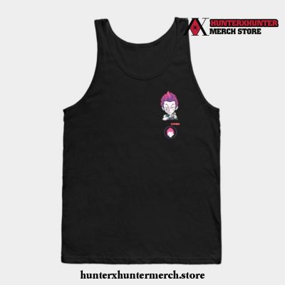 Pocket Chibi Hisoka Morow Tank Top Black / S