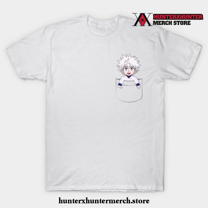 Pocket Killua T-Shirt White / S