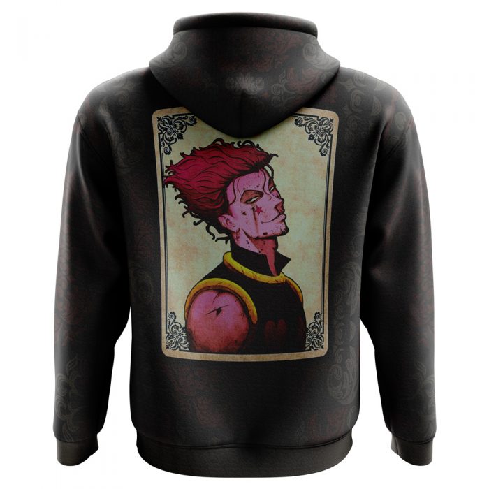 Hypnotic Eye Hisoka Hunter X Hunter AOP Hoodie 3D BACK Mockup - Hunter X Hunter Store