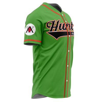 Personalized Hunter Association Gon HXH AOP Baseball Jersey SIDE Mockup - Hunter X Hunter Store