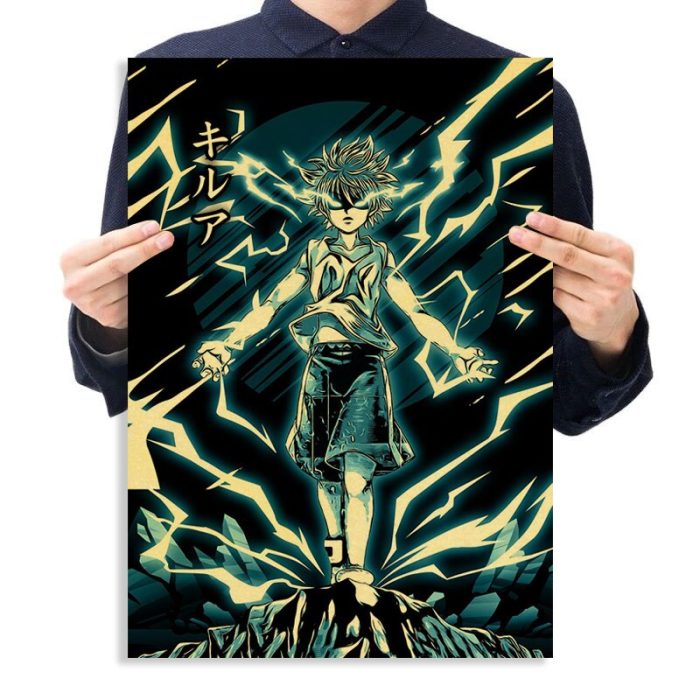 Hunter X Hunter Posters Hisoka Kraft Paper Vintage Killua Gon Anime Poster Wall Art Painting Home 11 - Hunter X Hunter Store